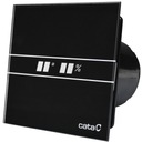 Kúpeľňový ventilátor CATA E 100 GTH BK čierny Kód výrobcu 00900602