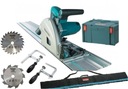 MAKITA SP6000J ВХОДНАЯ МАШИНА, 2 СУМКИ ДЛЯ РЕЛЬСОВЫХ ЗАЖИМОВ