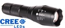 CREE L3 BATERKA TAKTICKÁ LED CREE ZOOM XM-L3-U3 Značka Cree