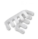 Белые поролоновые разделители для покраски ногтей, педикюра, 200 шт, 100 пар