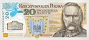 Банкнота номиналом 20 злотых Польские легионы