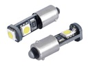 H6W BAX9s 12V 5050 SMD Светодиодная лампа CANBUS белого цвета