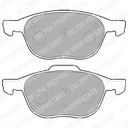 DELPHI PADS FRONT FOR MAZDA 3 5 VOLVO C30 S40 V40 photo 2 - milautoparts-fr.ukrlive.com