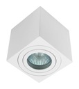 ГЕРМЕТИЧНАЯ IP44 НАКЛАДНАЯ ЛАМПА GU10 БЕЛАЯ