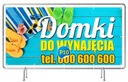 Gotowe Projekty REKLAMA- Domki do wynajęcia Szyld