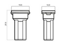 Poistka JapVal Mini 14 40A Katalógové číslo dielu 0474040