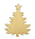 Vianočný stromček EKO ozdoba decoupage 10cm