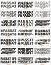 AUTOCOLLANTS SUR PORTIÈRE VW PASSAT B3 B4 B5 B6 60CM DIFFERENTS photo 4 - milautoparts-fr.ukrlive.com