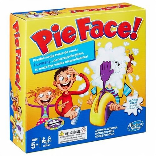 Gra Pie Face Ciastem W Twarz Hasbro B7063 Gra Pie Face Ciastem W Twarz Hasbro B7063