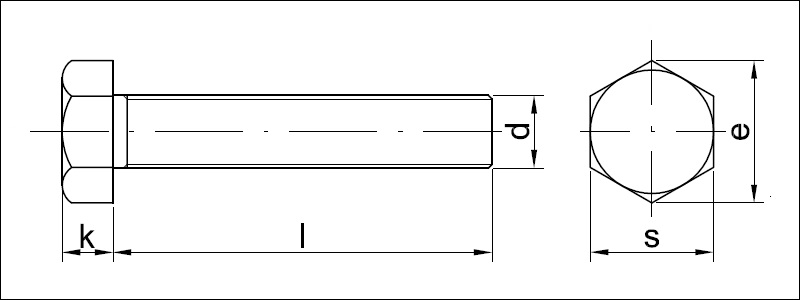 ŚRUBA M10 GWINT