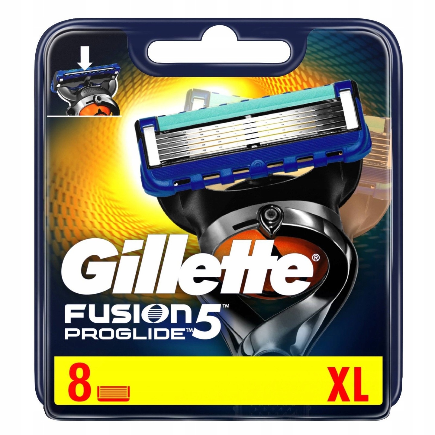 Gillette Fusion 5 Proglide nożyki wkłady 8-pak UK 7400970077 - Allegro.pl