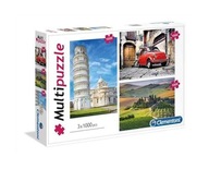 Multipuzzle Taliansko 3x1000