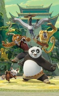 Fototapeta Kung Fu Panda TYGRYS Opica 244x153cm