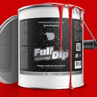 FULL DIP Fólie guma ve spreji ČERVENÁ 4L