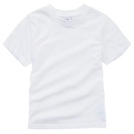 Biele bavlnené tričko na wf Topolino * 116 cm