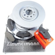Zimmermann диски гальмівні, диск гальмівні колодки, колодки перед audi a3 8p 8v 288mm - фото