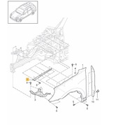 Окуляр лівий porsche cayenne 15- - фото
