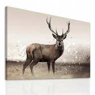 0221Obraz na plátne JELEŇ DEER 120x80cm