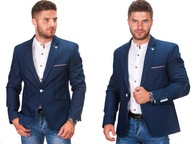 Sako so záplatami Corda typu jeans fashionmen2 veľ.. 52