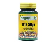 VITAMIN B12 50 WEGE Metylkobalamín VEGANICITY