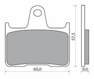 Гальмівні колодки, колодки honda cb 400 1300 vt 750 shadow vt750