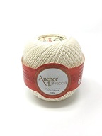 Háčkovacia Priadza ANCHOR FRECCIA 25 50g/720m col.6650 ecru