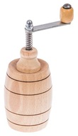 ručný mlynček na korenie soľ drevený EKO