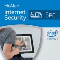 McAfee Internet Security 5 st. / 12 mesiacov ESD