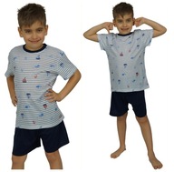 Detské pyžamo 116 kr rukáv šortky chlapec 6 rokov
