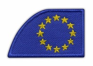 Nášivka vlajka EÚ, šikmá, ľavá - na stojačik