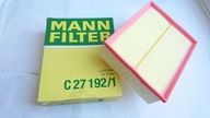 Mann-filter c 27 192/1 фильтр воздуха - фото