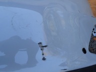 bumper rear part rear FORD FIESTA MK8 VIII ACTIVE 2017