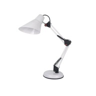 STOLOVÁ LAMPA KRESLIARSKA 1x40W E27 LILLY BIELA