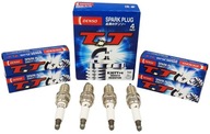 4 x свеча, светят зажигания denso k20tt 4 штуки, искусства - фото
