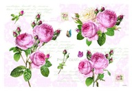 Veľké PVC podložky na stôl Easy Life - ROMANTIC ROSES POLYPROPYLÉNové ruže