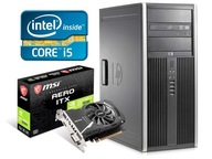 PC HP i5 4GB DDR3 500GB GeForce 1030 2GB
