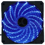 LED ventilátor GAMER 2017 12cm 2 farby 4pin Molex