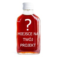 Fľaštičky 50 ml s POTLAČOU poďakovanie svadba