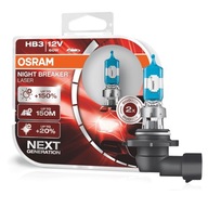 OSRAM Žiarovky Hb3 Night Breaker Laser +150%