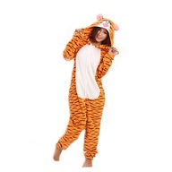 ONESIE TIGER-EK TEPLÁKOVÁ SÚPRAVA PYŽAMO PREVLEK KIGURUMI S