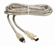 Kabel 4/6 FireWire IEEE1394 złocone styki GOLD 2m