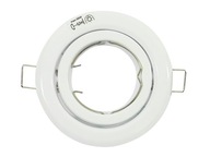 Stropné LED svietidlo GU10 MR16 pohyblivé biele