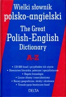 Wielki słownik angielsko- polski A-Z Delta Nowa