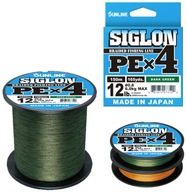 Sunline Siglon PE x4 PE 0.5 0.121 8lb dark green 150m Super PE