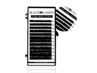 BLACK LASHES PROFIL B HRÚBKA 0,07 DĹŽKA 12MM.
