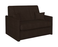Sofa II Mini kanapa rozkładana fotel brązowa RIBES