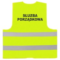 UPRATOVACIA SLUŽBA ŽLTÁ REFLEXNÁ VESTA