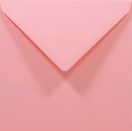 Obálky Ozdobné štvorcové ružové Rainbow R55 5ks