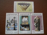 NRD - Wystawa Sztuki Drezno 87' - Mi. 3124-27 **