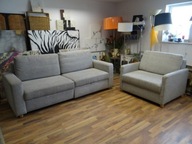 ZESTAW SYPIALNY sofa 3 + 1 fotele